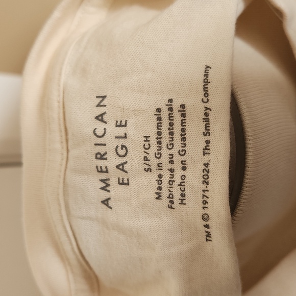 American Eagle Keep Smiling T Shirt - Picture 5 of 6